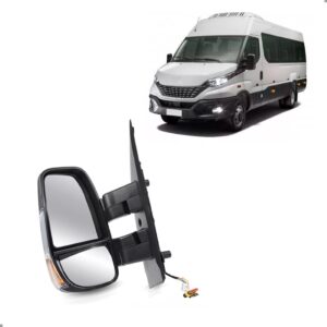 Retrovisor Para Iveco 2020 21 A 2024 C/pisca Braco Curto Ld