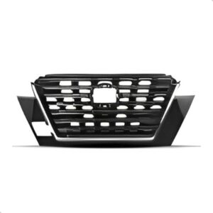 Tela Frontal Radiador Kicks 22/24 Com Furo Camera E Reboque Brilhante