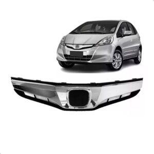 Grade Radiador Fit 2012 2013 2014 Com Friso Cromado Plástico