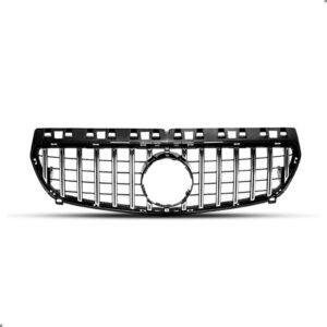 Grade Radiador A200 2013 14 2015 Cromada Filetada Modelo A45 Preto