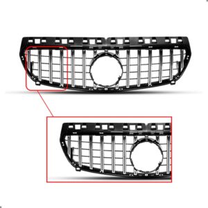 Grade Radiador A200 2013 14 2015 Cromada Filetada Modelo A45 Preto