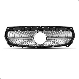 Grade Radiador Cla 200 16 A 19 Moldura Prata Frisos Cromados Plástico