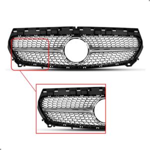 Grade Radiador Cla 200 16 A 19 Moldura Prata Frisos Cromados Plástico