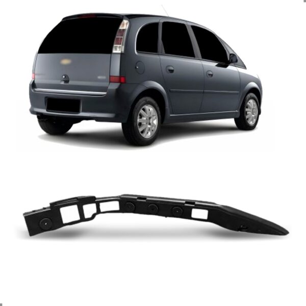 Guia Parachoque Traseiro Meriva 2002 03 04 05 06 07 A 2012 Lado Esquerdo