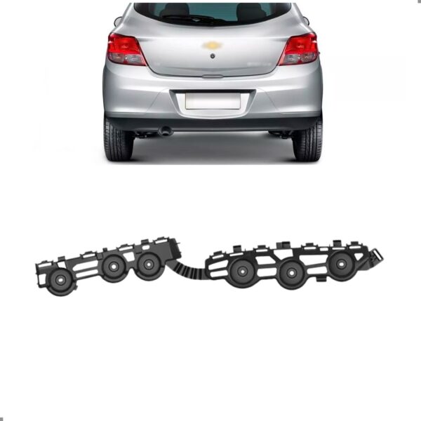 Guia Parachoque Traseiro Onix Lt 2017 2018 2019 Lado Direito