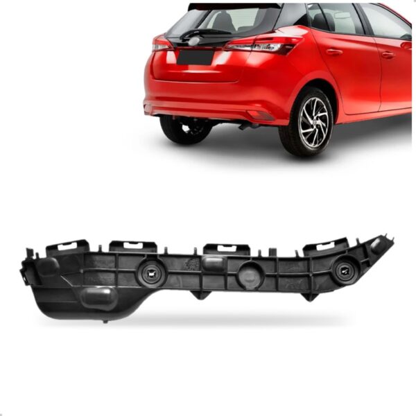 Guia De Parachoque Traseiro Para Yaris Hatch 2019 A 2022 Lado Esquerdo