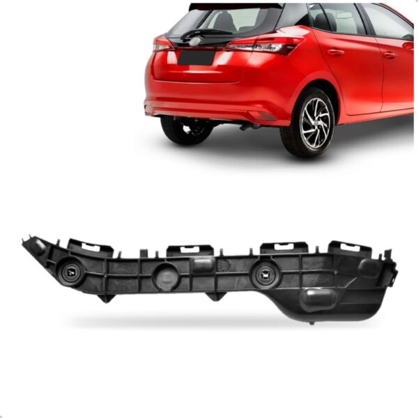 Guia De Parachoque Traseiro Para Yaris Hatch 2019 A 2022 Lado Direito