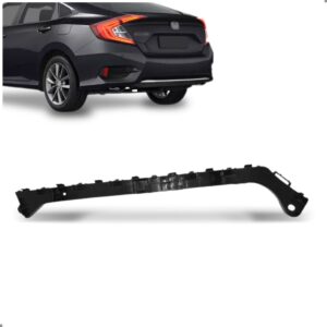 Guia Para Civic 2017 A 2024 Parachoque Traseiro Lado Esquerdo