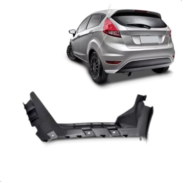 Guia Parachoque Traseiro Fiesta 2013 A 2019 New Hatch Lado Esquerdo