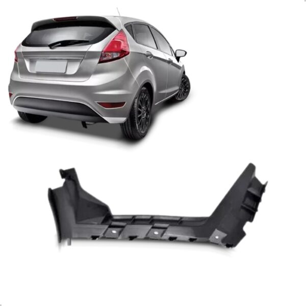 Guia Parachoque Traseiro Fiesta 2013 A 2019 New Hatch Lado Direito