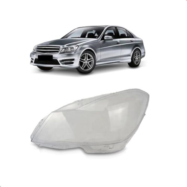 Lente Farol Para C180 2011 2012 2013 2014 Lado Esquerdo