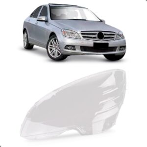 Lente Farol Para Mercedez C180 2008 2009 2010 Lado Esquerdo