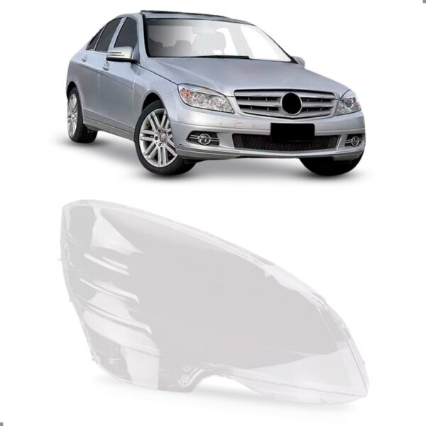 Lente Farol Para Mercedez C180 2008 2009 2010 Lado Direito