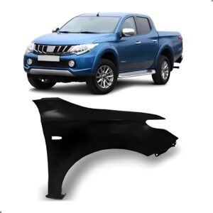 Paralama Triton 2017 A 2020 Furo Pisca Sem Furo Moldura Lado Esquerdo