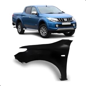 Paralama Triton 2017 A 2020 Furo Pisca Sem Furo Moldura Lado Direito