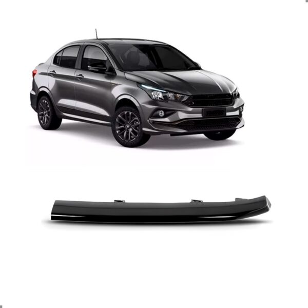 Friso Grade Inferior Para Cronos 2023 A 2025 Preto Brilhante Lado Direito