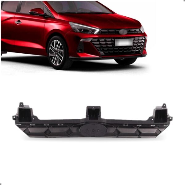 Tela Frontal Radiador Para Hyundai Hb20 2023 24 A 2026 Preto Fosco
