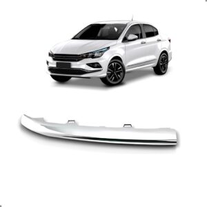 Friso Grade Dianteiro Superior Cronos 2023 A 2024 Cromado Lado Esquerdo