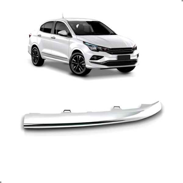 Friso Grade Dianteiro Cronos 2023 A 2024  Inferior Cromado Lado Direito