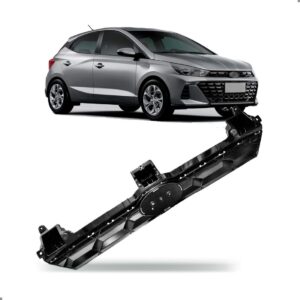 Grade Radiador Para Hyundai Hb20 2023 2024 Preto Brilhante