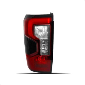 Lanterna Para Ford Ranger 2024 A 2025 Full Led 8p 1ª Linha - Esquerdo/motorista - Vermelho