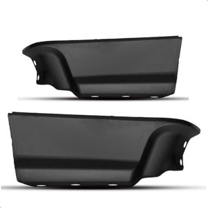 Par Ponteira Ranger Raptor 2024 25 Parachoque Traseiro Preto