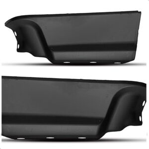 Par Ponteira Ranger Raptor 2024 25 Parachoque Traseiro Preto