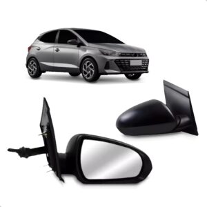 Retrovisor Externo Hb20 2023 A 2025 Eletrico Sem Sinaleira Lado Direito