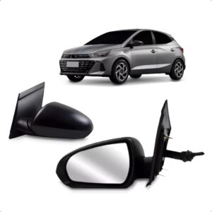 Retrovisor Externo Hb20 2023 A 2025 Eletrico Sem Sinaleira Lado Esquerdo