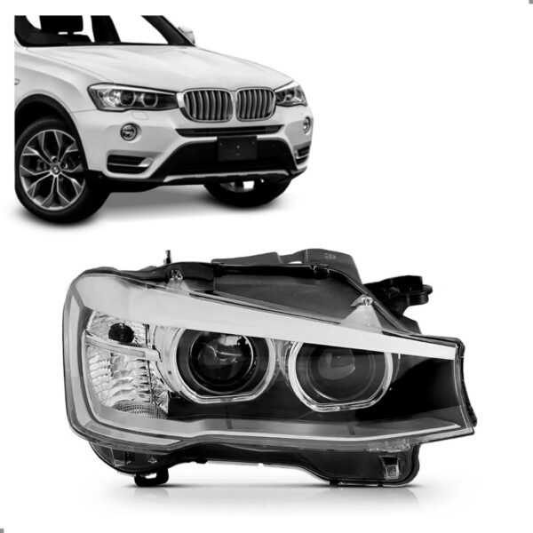 Farol Para Bmw X3 X4 2015 2016 2017 1ª Linha Direito/passageiro