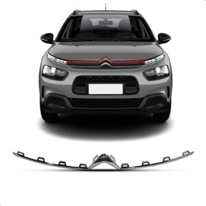 Grade Radiador C4 Cactus 2019 A 2024 Friso Cromado Superior Cromado