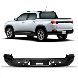 Parachoque Traseiro Montana 2023 2024 2025 Preto 1a Linha