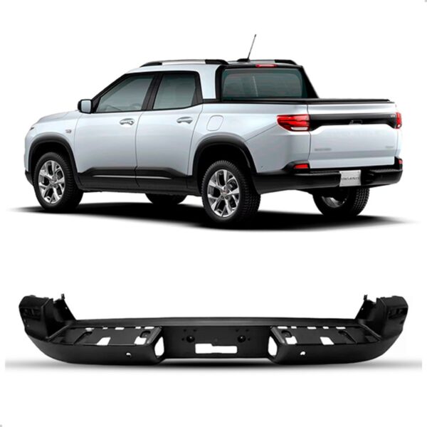 Parachoque Traseiro Montana 2023 2024 2025 Preto 1a Linha