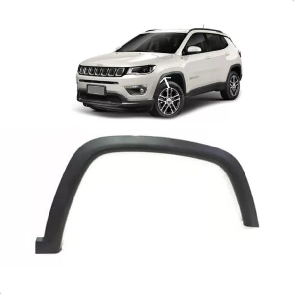 Alargador Paralama Compass 2017 A 2021 Vao Roda Dianteira Lado Direito