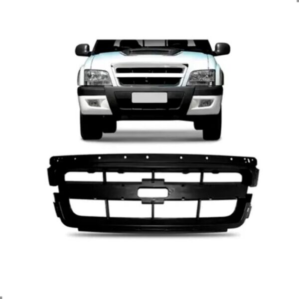 Tela Frontal Radiador S10 2009 2010 2011 Sem Moldura Plástico