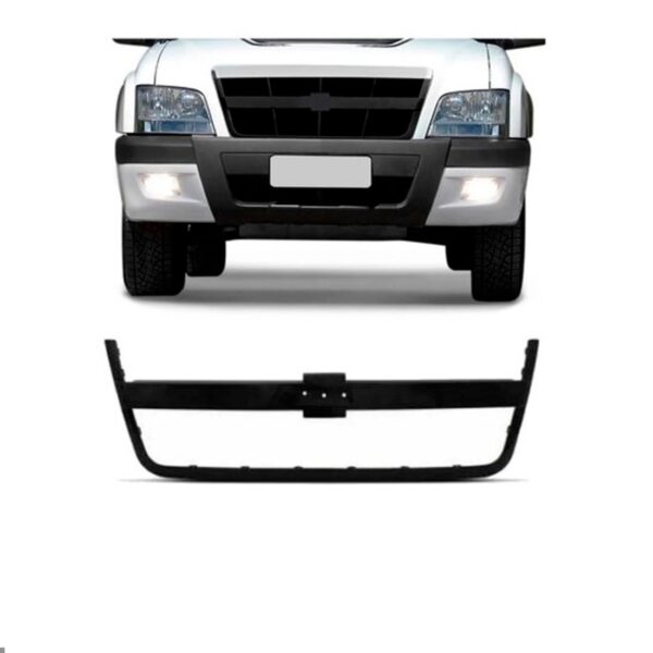 Moldura S10 2009 2010 2011 Inferior Da Grade Radiador Plástico