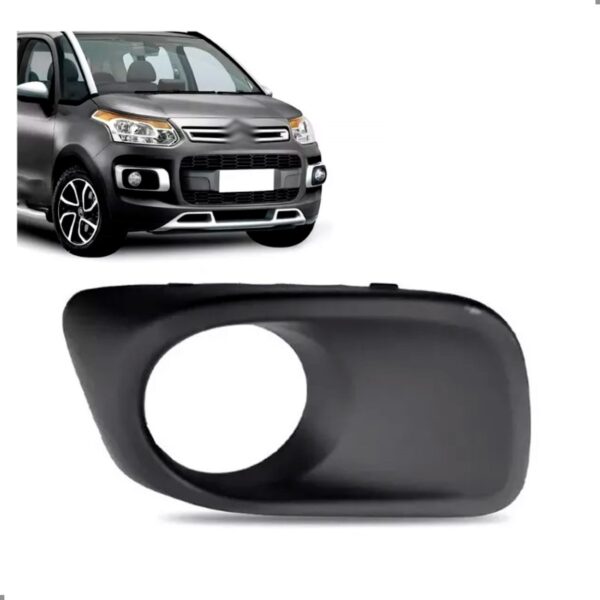 Moldura Milha C3 Aircross 2011 12 13 14 2015 Com Furo Lado Direito