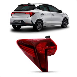 Lanterna Traseira Para Hb20 Hatch 2023 2024 2025 S/led Canto Lado Esquerdo