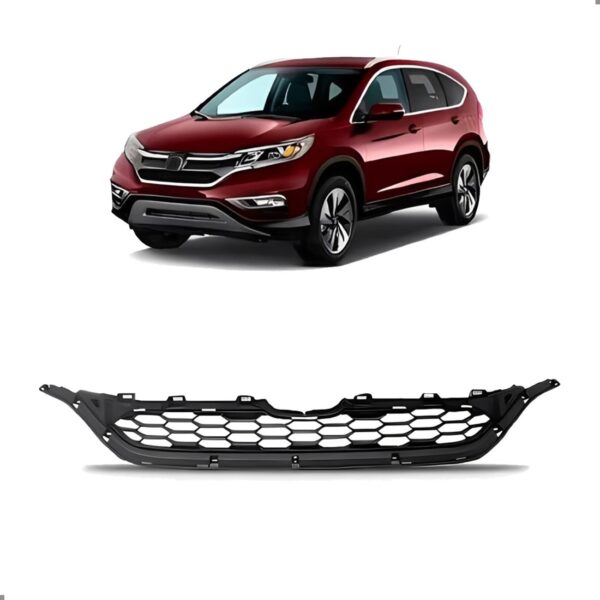 Grade Radiador Inferior Para Honda Crv 2015 2016 2017 Cinza