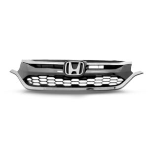 Grade Radiador Para Honda Crv 2015 2016 2017 Completa Cinza