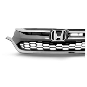Grade Radiador Para Honda Crv 2015 2016 2017 Completa Cinza