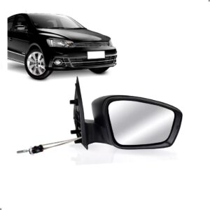 Retrovisor Gol 2013 A 2021 G6 G7 G8 Texturizado Com Controle Lado Direito