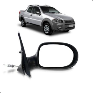 Retrovisor Strada 2011 A 2019 Manual Cabine Simples Lado Direito