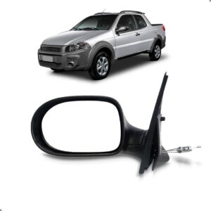 Retrovisor Strada 2011 A 2019 Manual Cabine Simples Lado Esquerdo