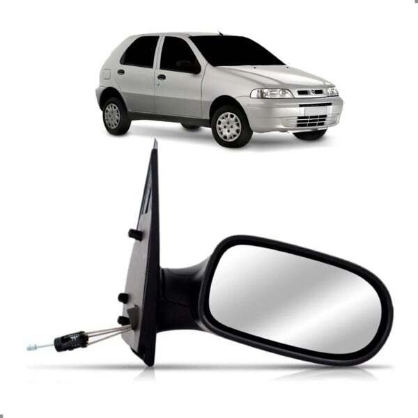 Retrovisor Palio 2011 2012 2013 Manual 04 Portas Lado Direito