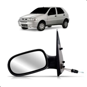 Retrovisor Palio 2011 2012 2013 Manual 04 Portas Lado Esquerdo