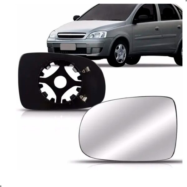 Lente Retrovisor Corsa Montana 2003 2004 2005 2006 A 2010 Lado Esquerdo