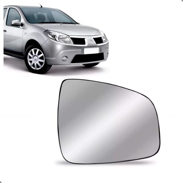 Lente Retrovisor Sandero Logan Duster 2008 A 2014 Lado Direito