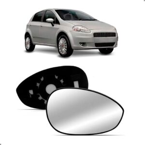 Lente Retrovisor Punto Linea 2007 2008 2009 2010 2011 A 2016 Lado Direito