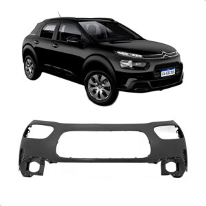 Parachoque Dianteiro Citroen C4 Cactus 2019 A 2024 1a Linha - Preto